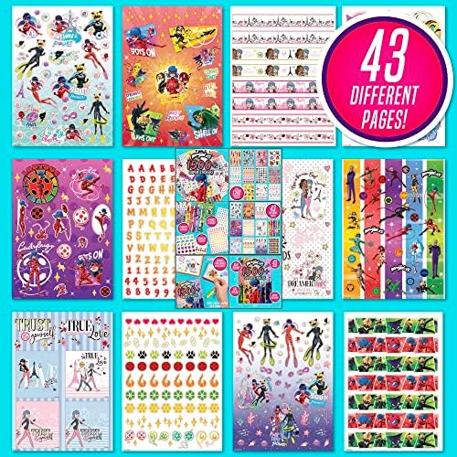 Horizon Group USA Sticker Book, Miraculous, 1500+ Stickers - Image 4