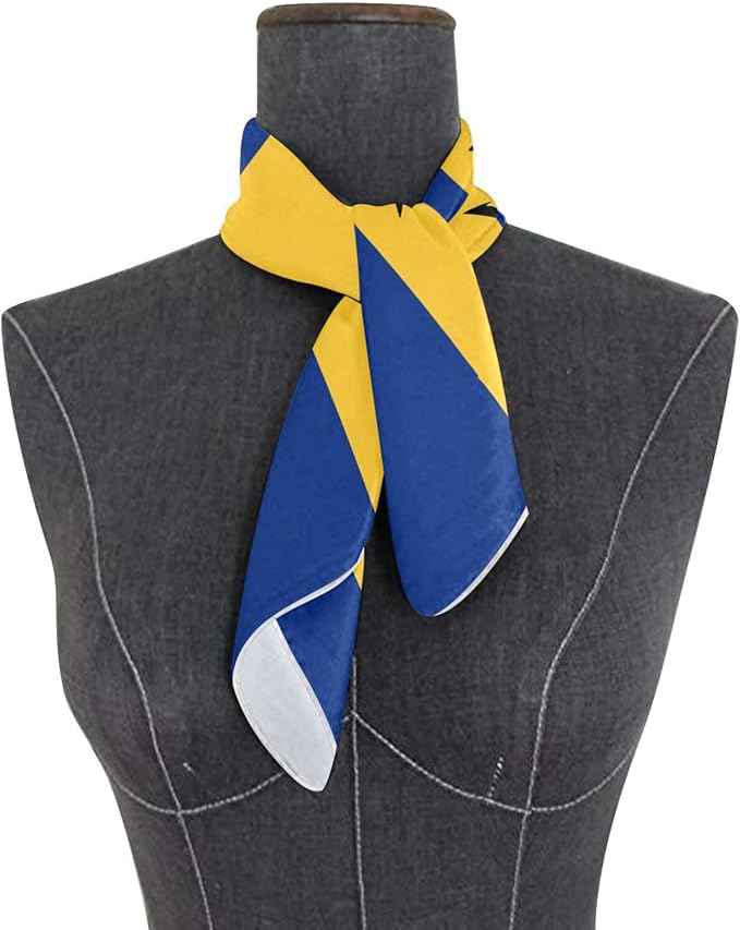 Women's Fashion Silk Scarf Square Satin Headscarf Neck Scarf Head Hair Wraps