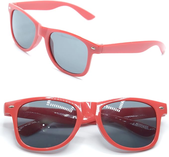80pc Personalized Wedding Sunglasses Bulk for Guests Party Favors,Custom Personalized Logo Sunglasses Womens Men,Wedding Bridesmaid Sunglasses Gifts,Bachelor Party Favors Set （Red）