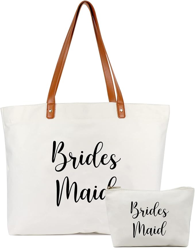 Lamyba New Mom Gifts, Mama Bag Tote with Makeup Bag, Cool Gifts for Mom to be/Expecting Mom/Pregnant Women