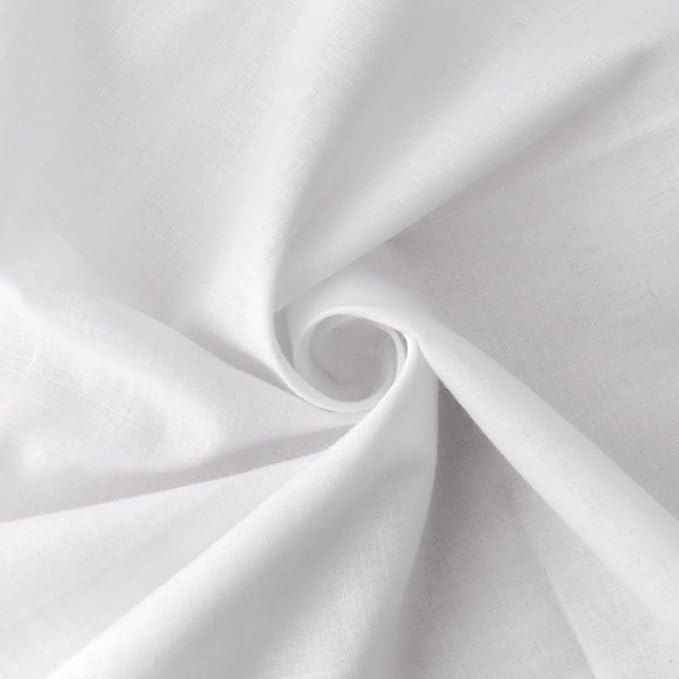 HOULIFE Men's Cotton Handkerchiefs, Solid Color 60S Soft Cotton Hankies for Men Women 6/12PCS 15.7"×15.7"