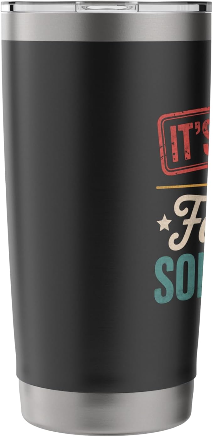 It's Official I'm The Favorite Son In Law Mens Fathers Day Stainless Steel Insulated Tumbler