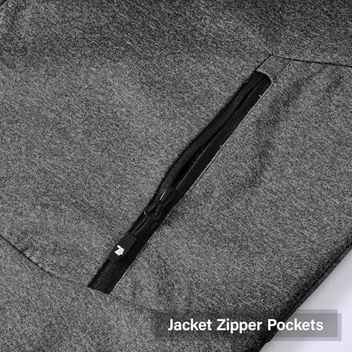 BGOWATU Men's Tracksuits Set Full Zip Jacket Hoodie Sweatsuit Running Sport Pants Outfits for Men with Zipper Pockets - Image 4