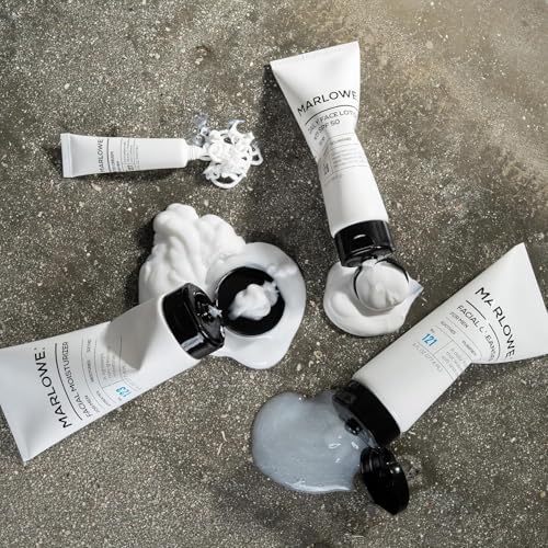 MARLOWE. Men's Skin Care Set, Facial Cleanser & Face Moisturizer Duo - Image 5