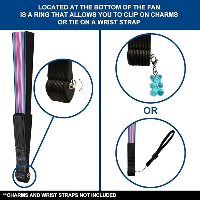 Flags Importer Transgender Small (9in) Hand Fan