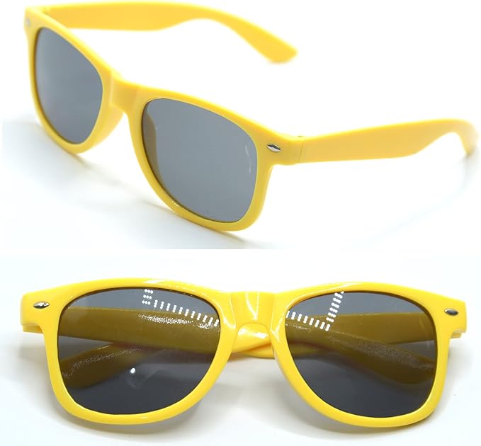 500pc Personalized Wedding Sunglasses Bulk for Guests Party Favors,Custom Personalized Logo Sunglasses Womens Men,Wedding Bridesmaid Sunglasses Gifts,Bachelor Party Favors Set （Yellow）