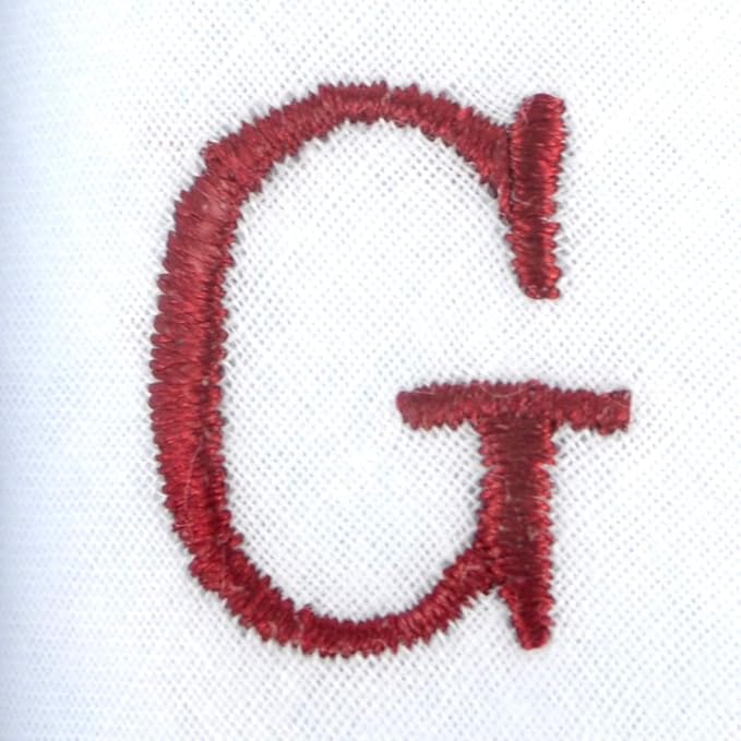 Initial Handkerchief for Men, Monogrammed Boxed 3 Piece Set,100% Cotton