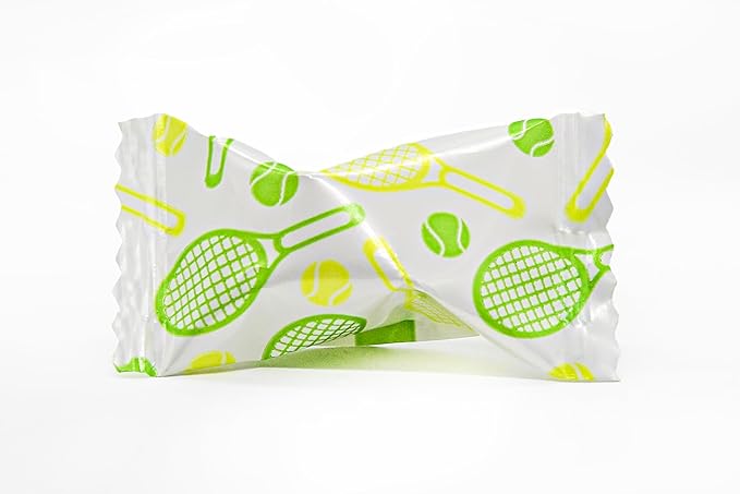 Party Sweets Tennis Buttermints by Hospitality Mints, Appx 300 mints, 7-Ounce Bags (Pack of 6)