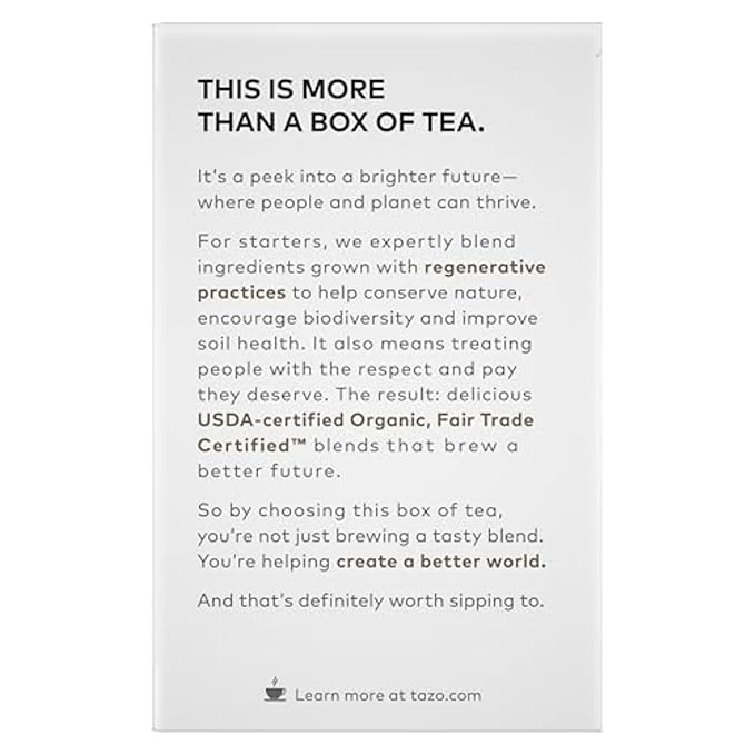 TAZO Organic Awake English Breakfast Black Tea-Bags, Bold Traditional Breakfast-Style Black Tea, 96 Tea Bags (Pack of 2)