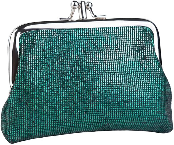 CONCISE Coin Purse Vintage Bag Lock Wallet Buckle Kiss Lock change purse leather coin purse change holder wallet coin