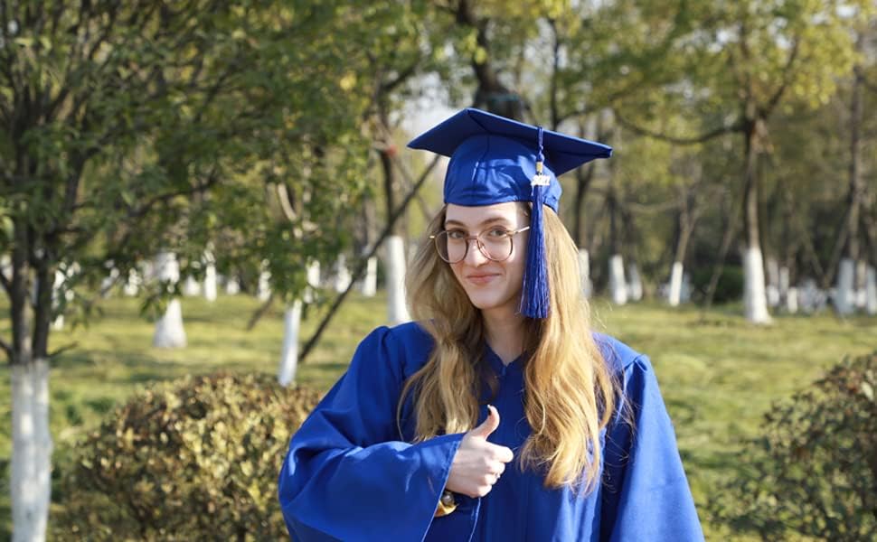 Newrara Graduation Gown Cap Tassel Set - Image 4