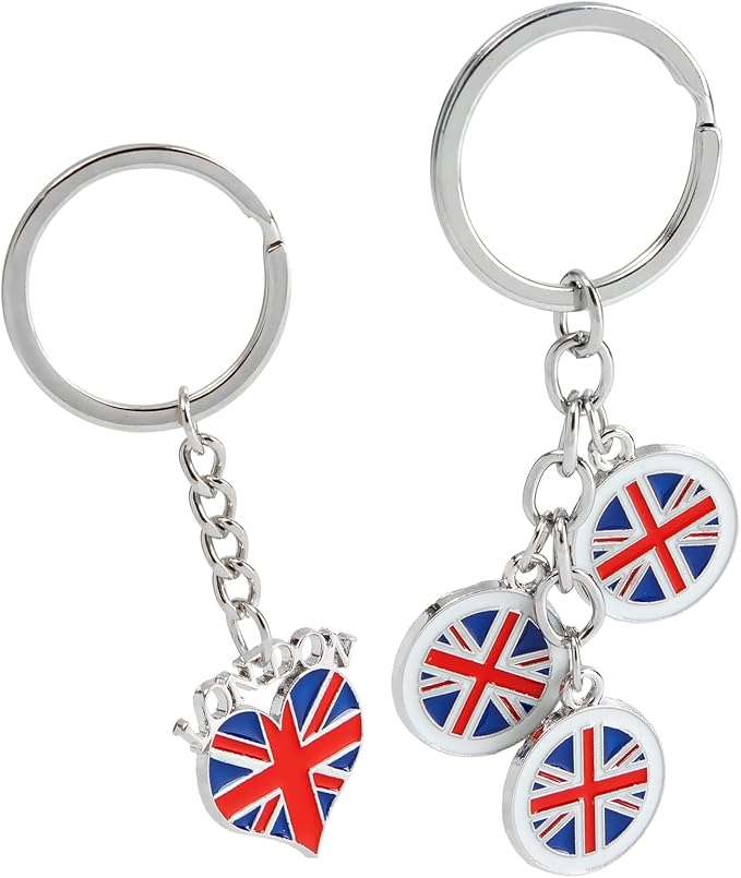 Juvale 6 Pack Keychain Souvenir Gifts, Souvenir Gift, Key Rings