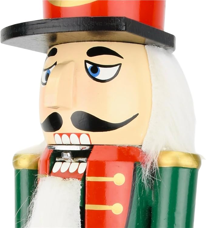 Tree Buddees Beercracker Bottle Opener Nutcracker 15" Tall Functional Bottle Opening & Festive Holiday Décor Bottlecracker – Funny Gift for Men, Beer Lovers & Holiday Parties