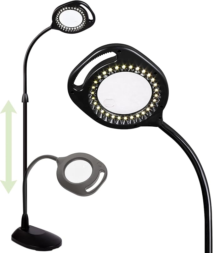 Ottlite 2 in 1 LED Magnifier and Table Light