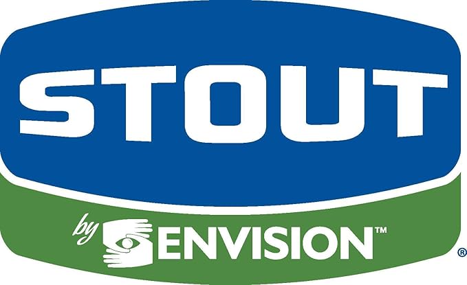 Stout by Envision Ecosafe-6400 Bags, 32 Gal, 0.85 Mil, 33" X 48", Green, 50/box