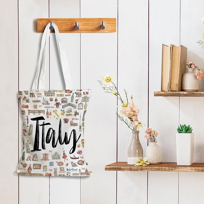 New York Paris Chicago Nashville Italy Los Angeles Las Vegas Lover Gifts Tote Bag Beach Bag Travel Gift