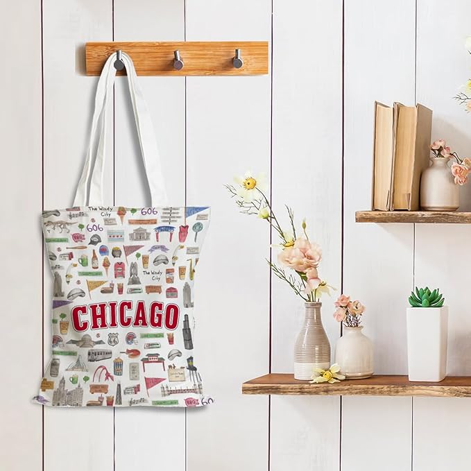 New York Paris Chicago Nashville Italy Los Angeles Las Vegas Lover Gifts Tote Bag Beach Bag Travel Gift