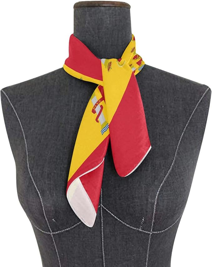 Women's Fashion Silk Scarf Square Satin Headscarf Neck Scarf Head Hair Wraps