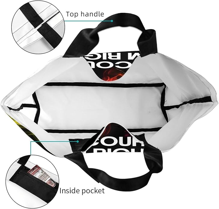 of Course I'm Right I'm Dave Large Reusable Eco-friendly Shopping Bags Portable Storage Handbag
