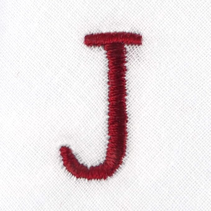 Initial Handkerchief for Men, Monogrammed Boxed 3 Piece Set,100% Cotton