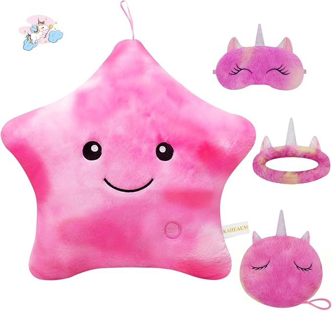 Throw Pillows for Bed Couches Living Room Decor House Sofa Chair Christmas Birthday Party Gifts, Cute Funny Plush Star Shape Decorative Pillows, Inserts & Covers, Big Throw Pillow Peach Pink