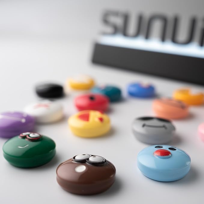 Cute Funny Smiley Face Fridge Magnets for Boys, Strong Fun Refrigerator Magnets for Girls, Decorative Magnets for Classroom, Whiteboard, Office, and Kitchen