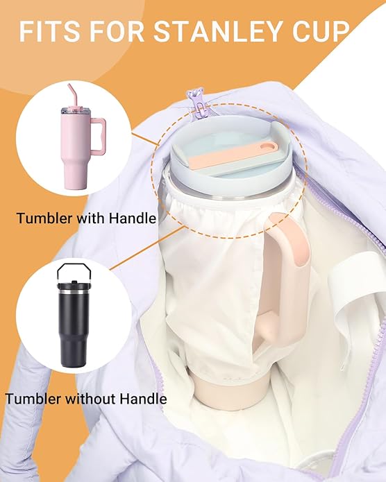 Herald Puffer Tote Bag for Women, Large Quilted Puffy Handbag Lightweight Satchel Purse with Cup Holder & Compartment