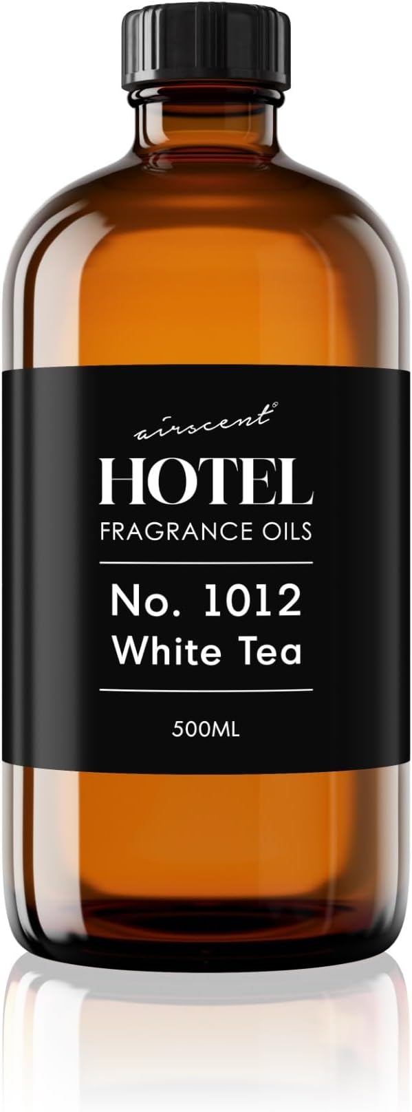 AirScent Hotel Diffuser Oil No. 1012 Inspired by The Renowned White Tea Hotel Scent - Premium Fragrance Oil for Ultrasonic and Waterless Diffusers and Crafting - 500 mL, 16.9 fl oz Bottle