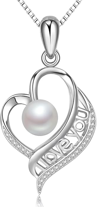 Mothers Day Gifts for Mom -Grandma Mom from Daughter Son, Gifts for Wife Nana Mother Birthday-Christmas Day for Women Her Jewelry Gift, Pearl Necklaces