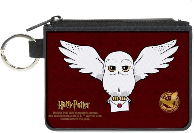 Buckle-Down womens Buckle-down Canvas Coin Purse Harry Potter Wallet, Harry Potter, 4.25 x 3.25 US