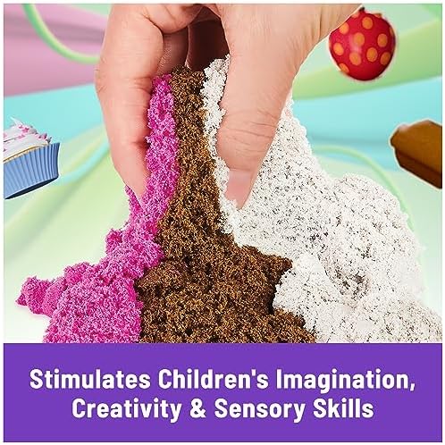 Kinetic Sand Scents Ice Cream Treats, Moldable Sand Sensory Toys, Ages 3+ - Image 5