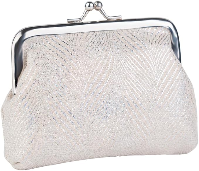 CONCISE Coin Purse Vintage Bag Lock Wallet Buckle Kiss Lock change purse leather coin purse change holder wallet coin