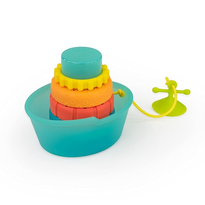 Sassy STACKIN' Ship TUB Toy