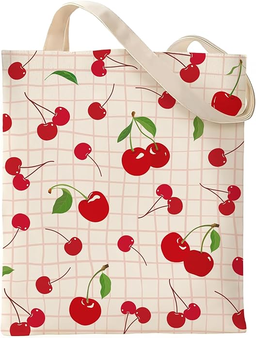 Canvas Tote Bag Gift - Funny Reusable Cloth Bags Vintage Totes Gifts for Women Shopping Grocery Lover Books Reader