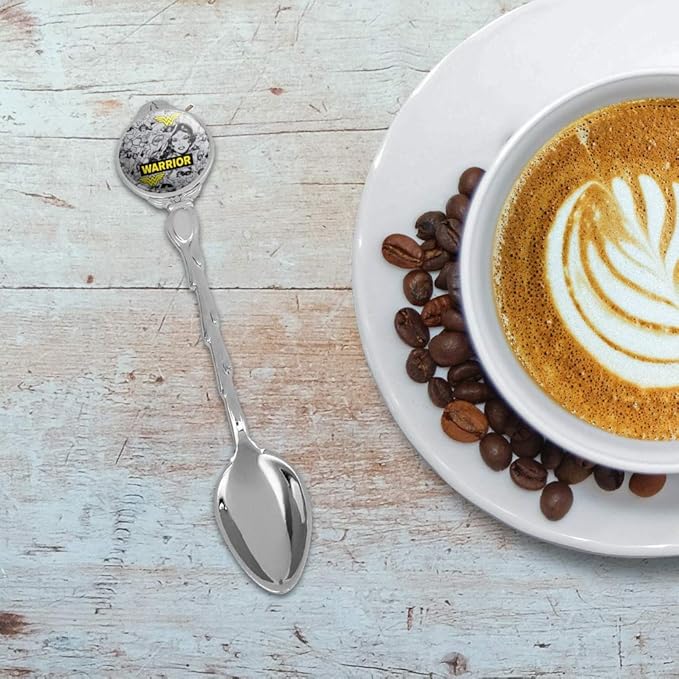 Wonder Woman Warrior Pattern Novelty Collectible Demitasse Tea Coffee Spoon