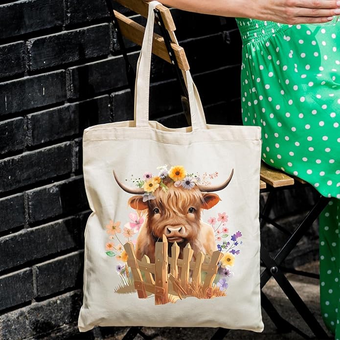 Canvas Tote Bag Gift - Funny Reusable Cloth Bags Vintage Totes Gifts for Women Shopping Grocery Lover Books Reader