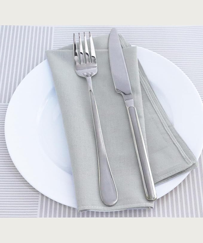 Bycc Bynn Men's Handkerchiefs Soft Cotton Solid Colour Classic Hankie