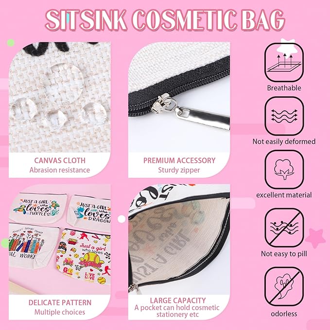 Japan Bags Travel Souvenir Gift - Japanese Gifts Mont Fuji Cherry Blossom Scenery Design Makeup Bag for Japan Enthusiasts Travelers, Japanese Pouch Travel Essentials Must Have