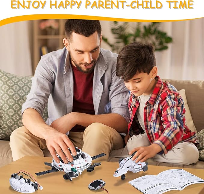 AESGOGO STEM Projects for Kids Ages 8-12, Solar Robot Toys 6-in-1 Science Kits DIY Educational Building Space Toy, Christmas Birthday Gifts for 7 8 9 10 11 12 13 Year Old Boys Girls Teens.