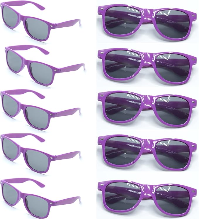 900pc Personalized Wedding Sunglasses Bulk for Guests Party Favors,Custom Personalized Logo Sunglasses Womens Men,Wedding Bridesmaid Sunglasses Gifts,Bachelor Party Favors Set （Light Purple）