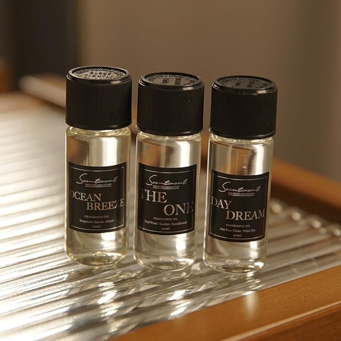 Scentiment Diffuser Oil - Mistress Manor | Aromatherapy Home Fragrance | Inspired by Luxury Five Star Hotel | Luxurious Scent with Notes of Neroli, Sage, Dark Amber (120ml)