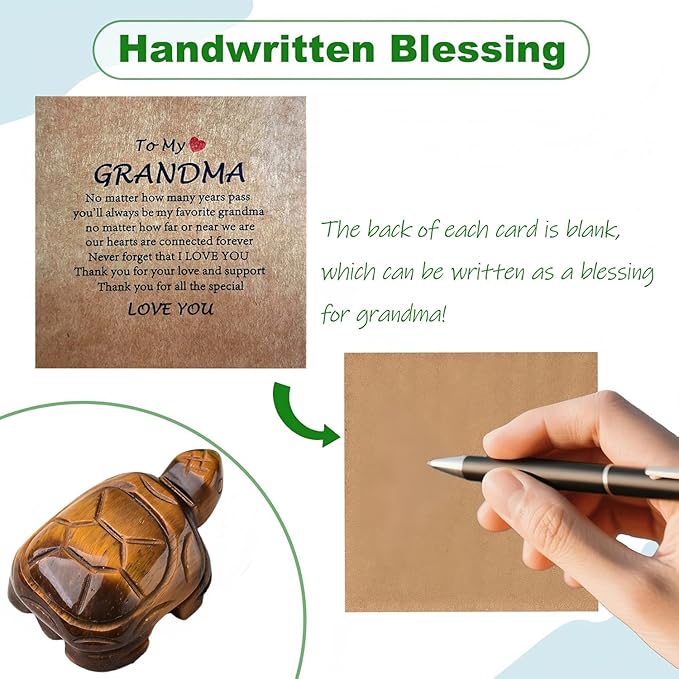 Tiger's Eye Turtle Figurine - 1.5" Miniature Travel Charm | Handcrafted Good Luck Gift for Women Travelers | Compact Keepsake for Adventure Enthusiasts