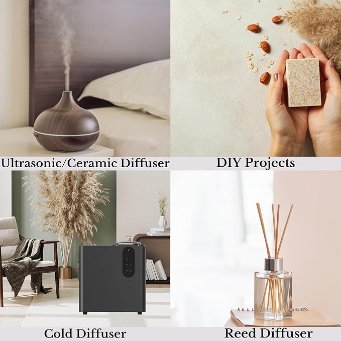Scentia Pine Frost Essential Oil – 500ml Professional Holiday Diffuser Oil | Crisp Winter Blend with Fir, Pine, Citrus & Vanilla | Bulk Aromatherapy for Homes, Spas, Hotels & DIY Candle Supplies
