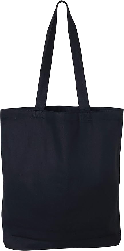 TBF Wholesale Canvas Tote Bags 15x16x3 with Bottom Gusset | Blank Totes for Printing, Painting & Embroidery