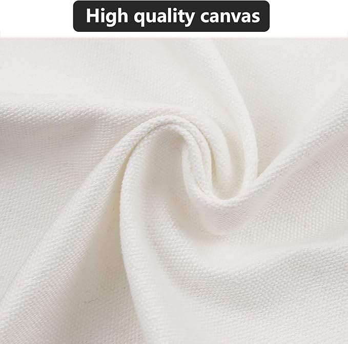 OKBA 10 pcs Sublimation Tote Bags,polyester tote bags for sublimation, blank canvas tote bags for DIY Crafting and Decorating