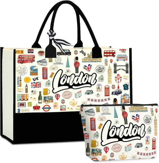 Tokyo Capetown Dubai Rome Amsterdam Vancouver Sydney London Bali Philadelphia Gifts for Women Canvas Tote Bag