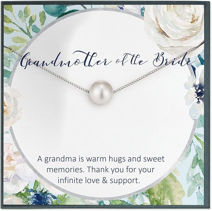 Mother of The Groom & Bride Gift for Future Mother in Law & Bonus Sister Necklace