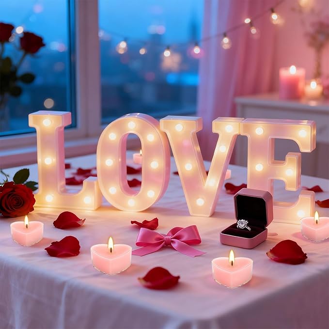 50Pcs Valentines Day Tealight Candles Rose Scented in Clear Cup,Love Pink Wax Votive Candle for Valentine's Day,Home Decor,Wedding, Anniversary, 4Hours Heart Shaped