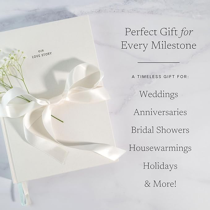 Anniversary Journal: Memory-Focused Valentine’s Day Gift for Couples to Capture the Evolution of Your Love Story, Wedding Memory Book, Couples Journal, & Anniversary Scrapbook - Wedding Registry Gift & Paper