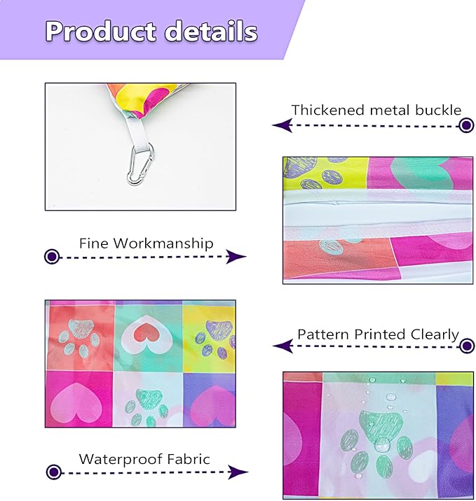 LOLOMLO 6 Pack Eco-Friendly Reusable Grocery Bags Lightweight Durable Washable Shopping Tote Foldable Outings Storage Pouch